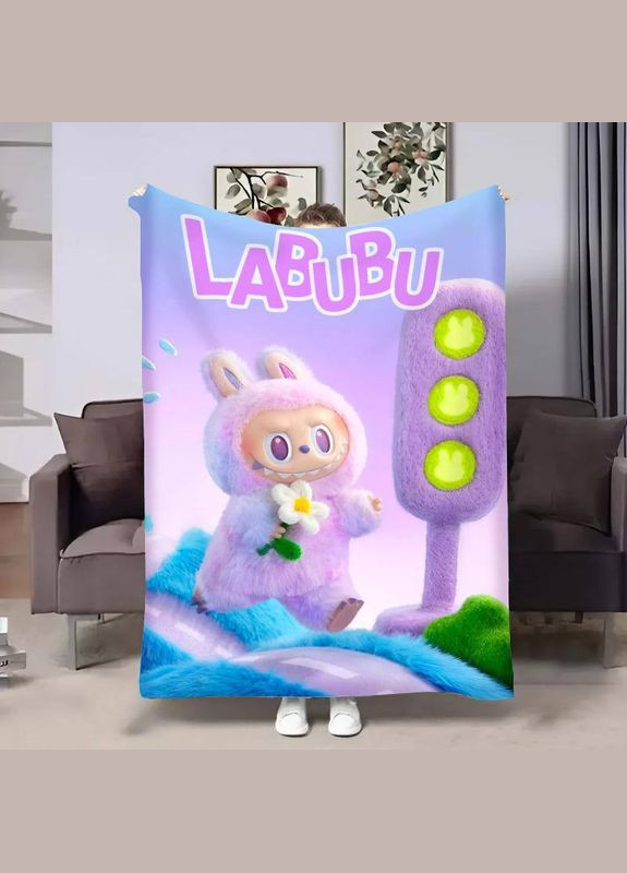 Плед 3D Лабубу №4 31251 160х200 см FlexDress (364495149)