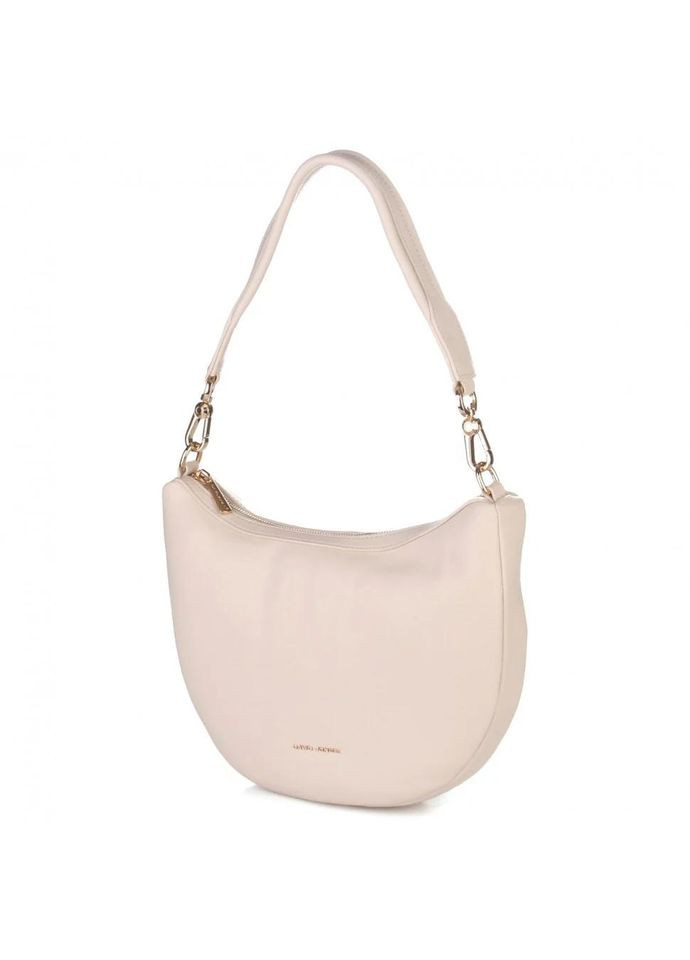 Женская сумка шоппер (тоут) на одно плечо, из натуральной кожи, размер 22×20×6 см 9007 бежевая David Jones (314874153)