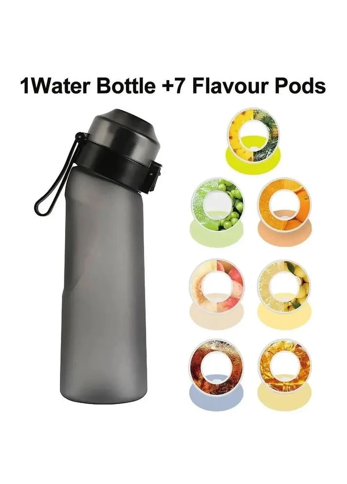 Пляшка для води зі смаками 7 катриджів у комплекті 650 мл, Air Up Bottle, пляшка зі смаками AAA (358935407)