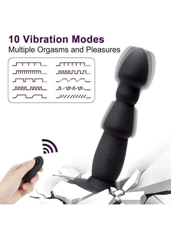 Мастурбатор-СТРАПОН Масажер простати,анальний корок No Brand (303724719)