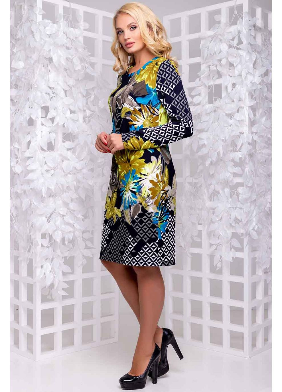 Синя сукня 1064-1.2873 Seventeen