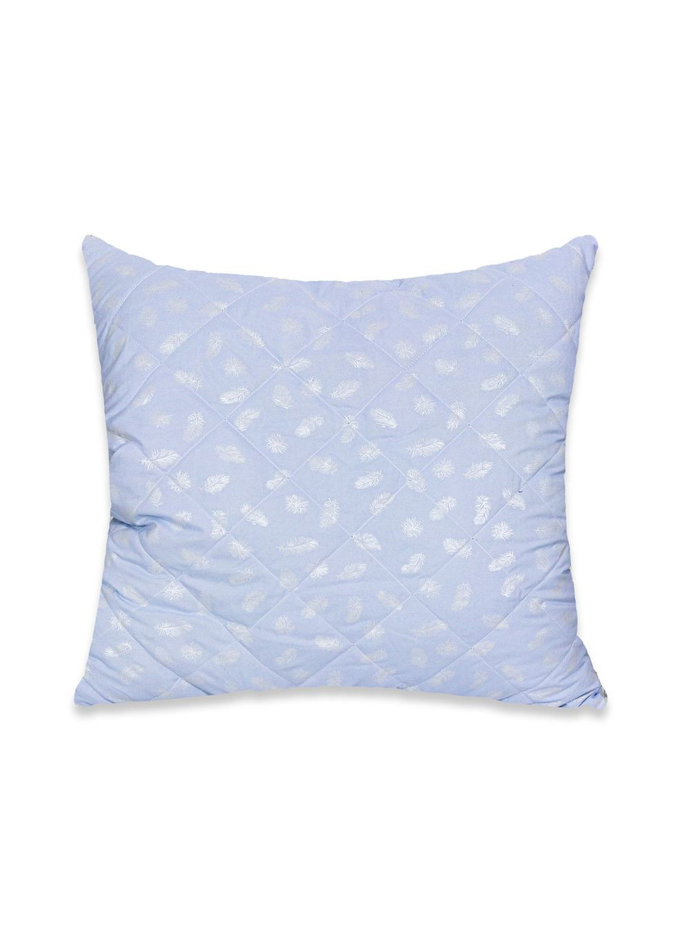 Подушка стьобані холлофайбер в мікрофібрі 70х70см () Vital-Textile Пірʼячко (331601736)