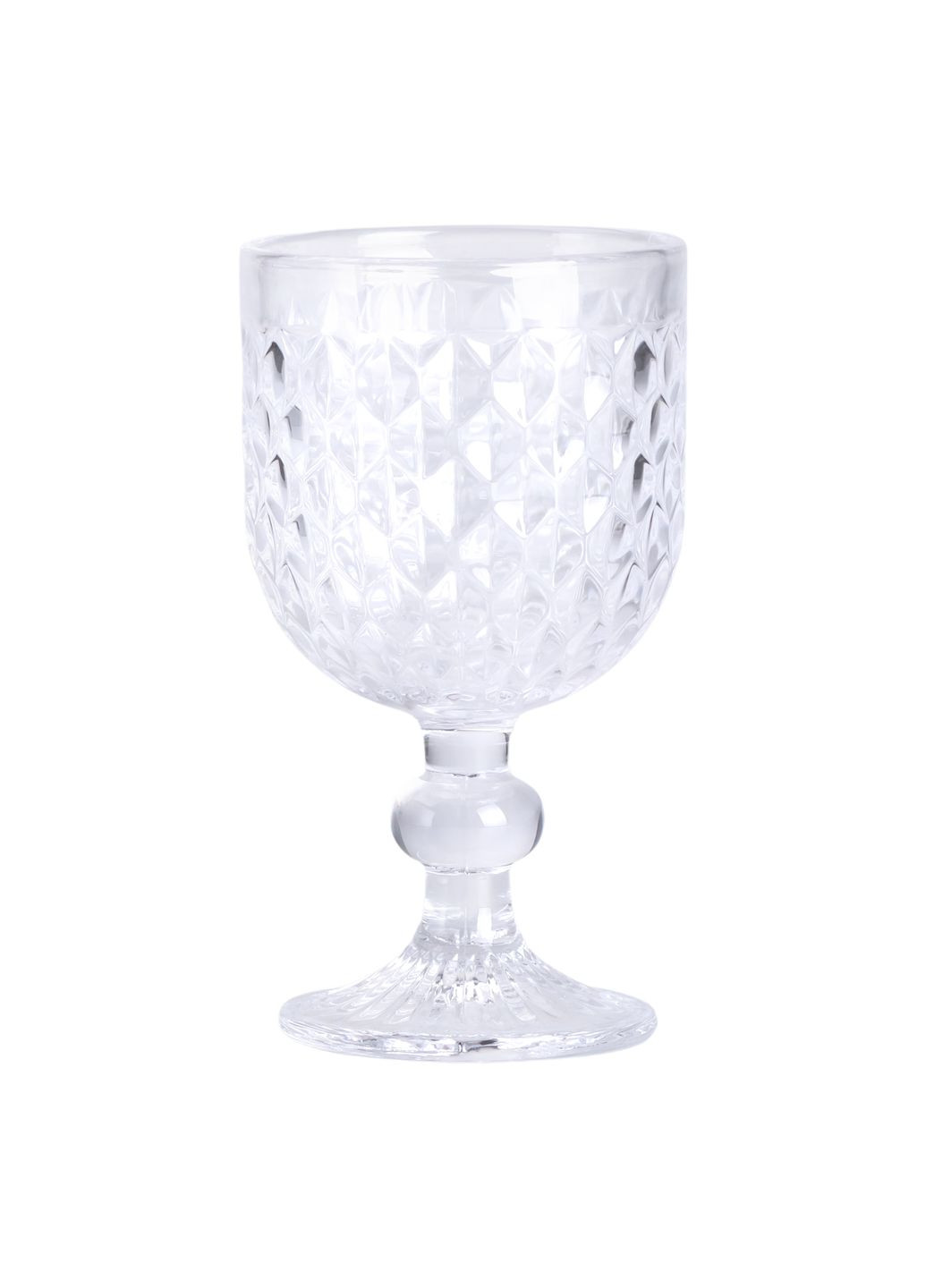 Набор бокалов для вина 6 штук по 220 мл из хрустального стекла. Yiwu (336537846)