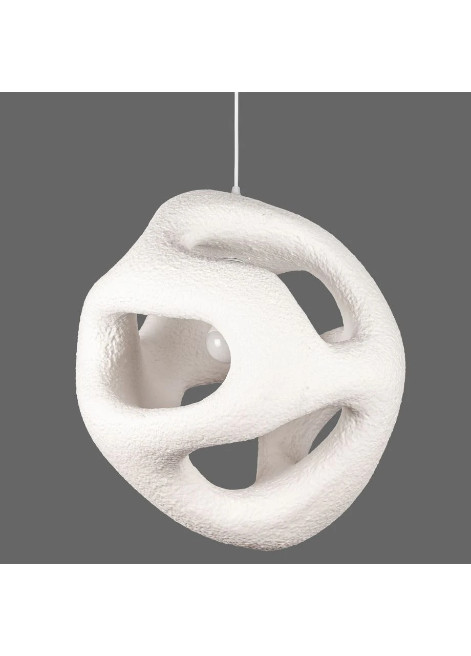 Подвесной светильник гипсовый Wabi-Sabi 45см (909-XL3589 (450) WH) No Brand (388646078)