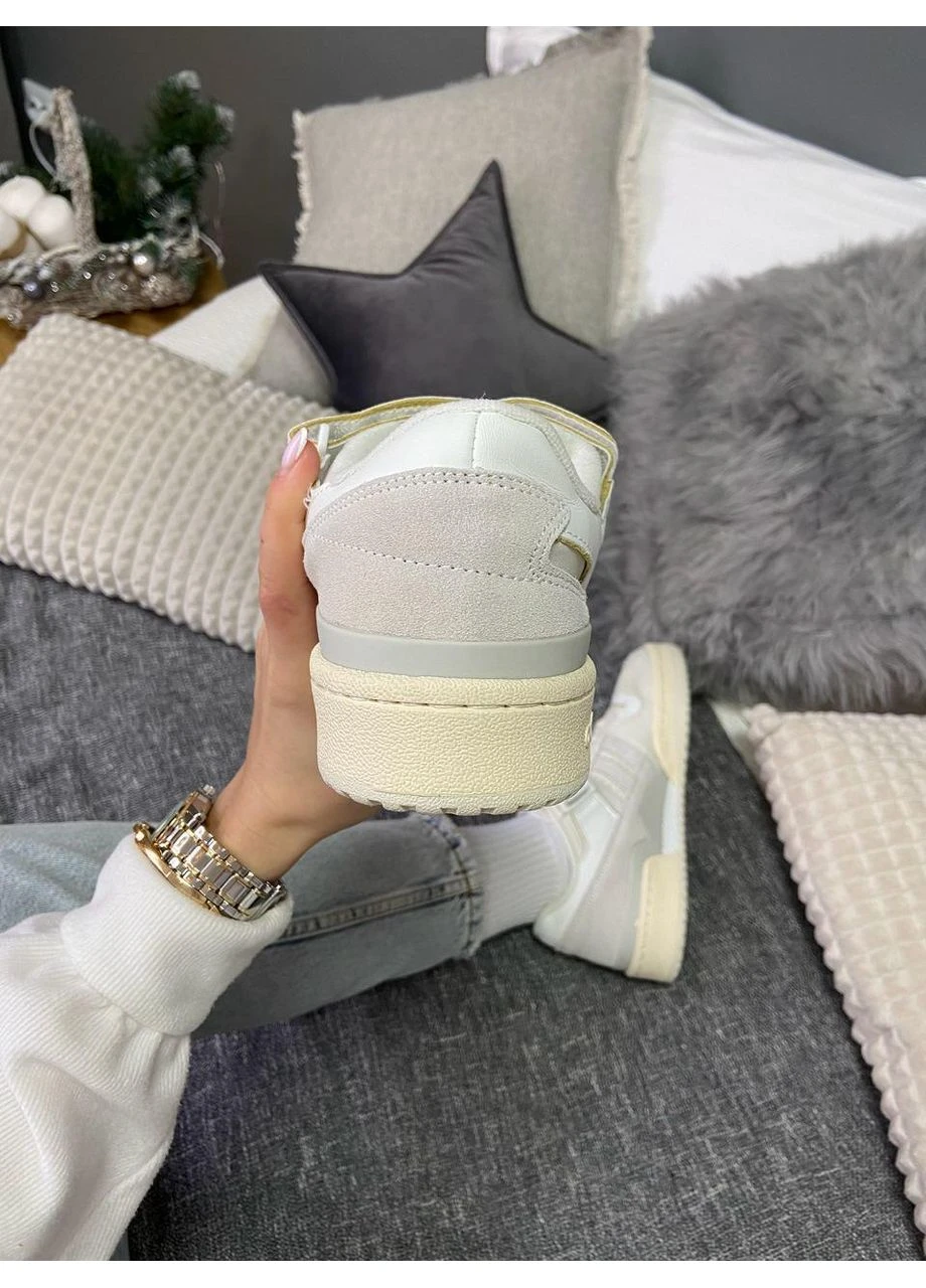 Сірі кросівки чоловічі adidas forum low orbit grey адідас форум сірі демісезон No Brand