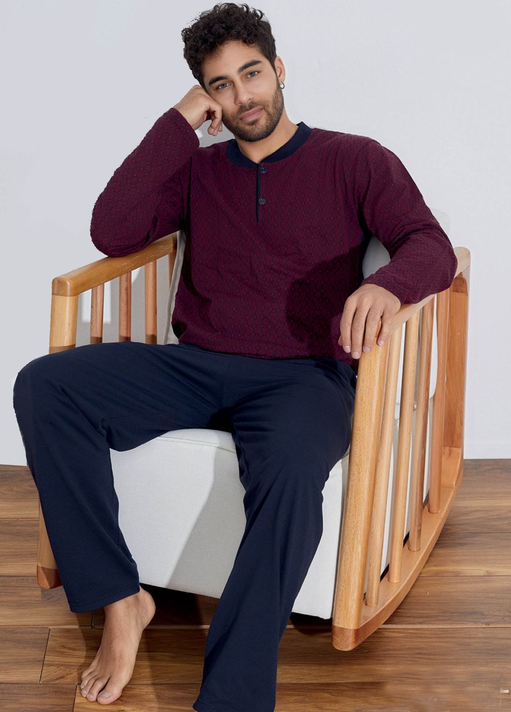 Піжама чоловіча бавовна Luvete (361851265)