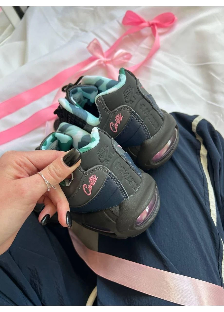 Розовые летние кроссовки nike air max 95 x corteiz pink найк аир макс 95 No Brand