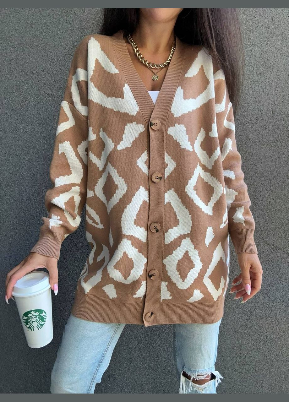 Бежевый демисезонный кардиган Vakko