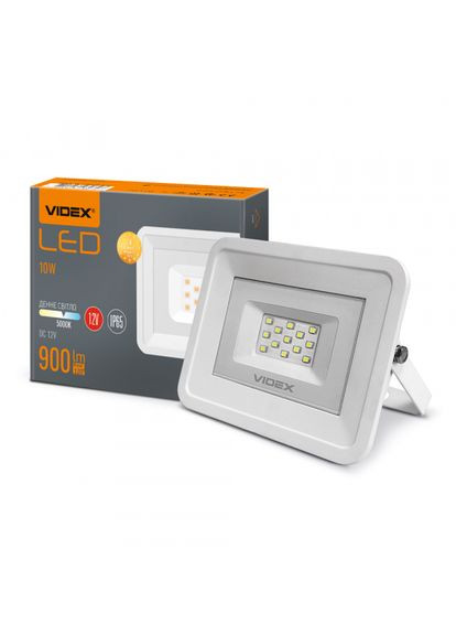 LED прожектор Fe 10W 5000K 12V (VL-Fe105W-12V) Videx (370244567)