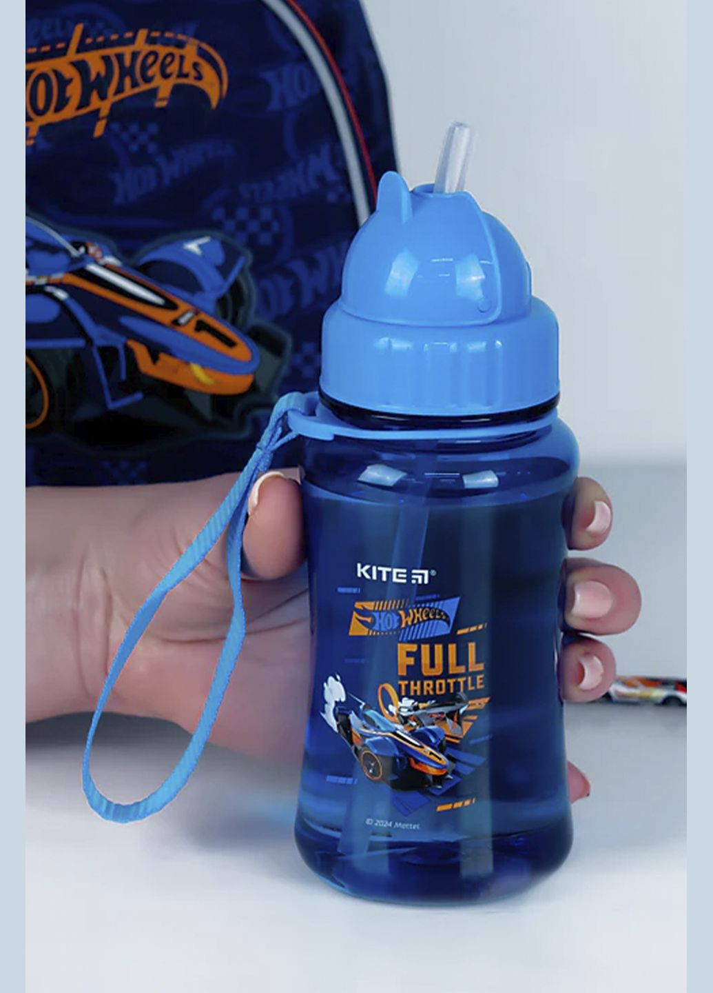 Пляшечка для води Hot Wheels колір різнокольоровий CB-00281085 Kite (343413442)