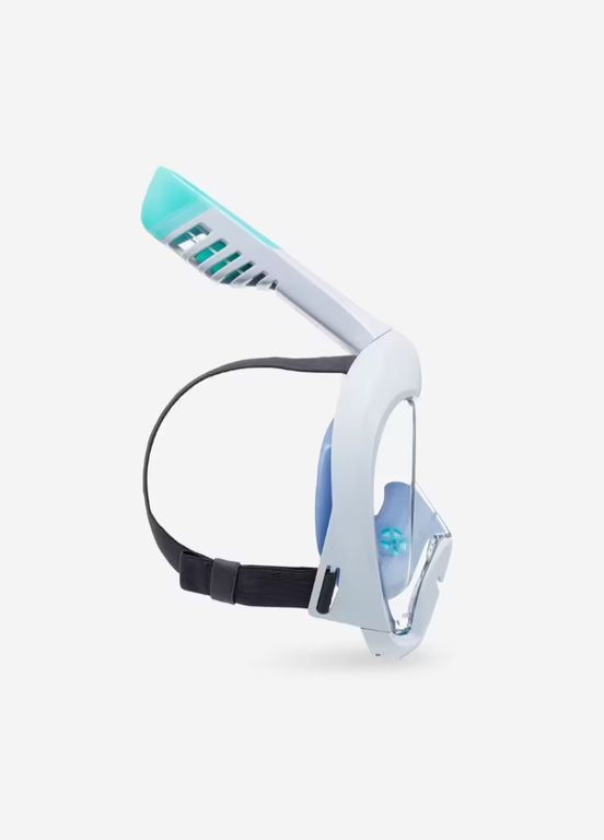 Повнолицьова Дитяча Маска Easybreath Freetalk XS (від 4 до 10 років) для Плавання, Пірнання, Снорклінгу Чиній Subea (336550164)