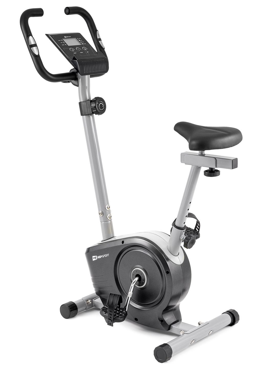 Велотренажер магнітний HS-2050H Sonic сріблястий Hop-Sport (361953092)