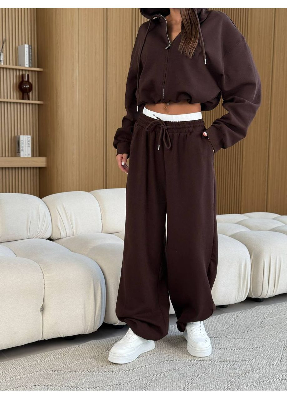 ✨ Стильний трикотажний костюм для модних та зручних образів ✨Ознайомтесь з розмірною сіткою GD/GL Модний простір (364965450)