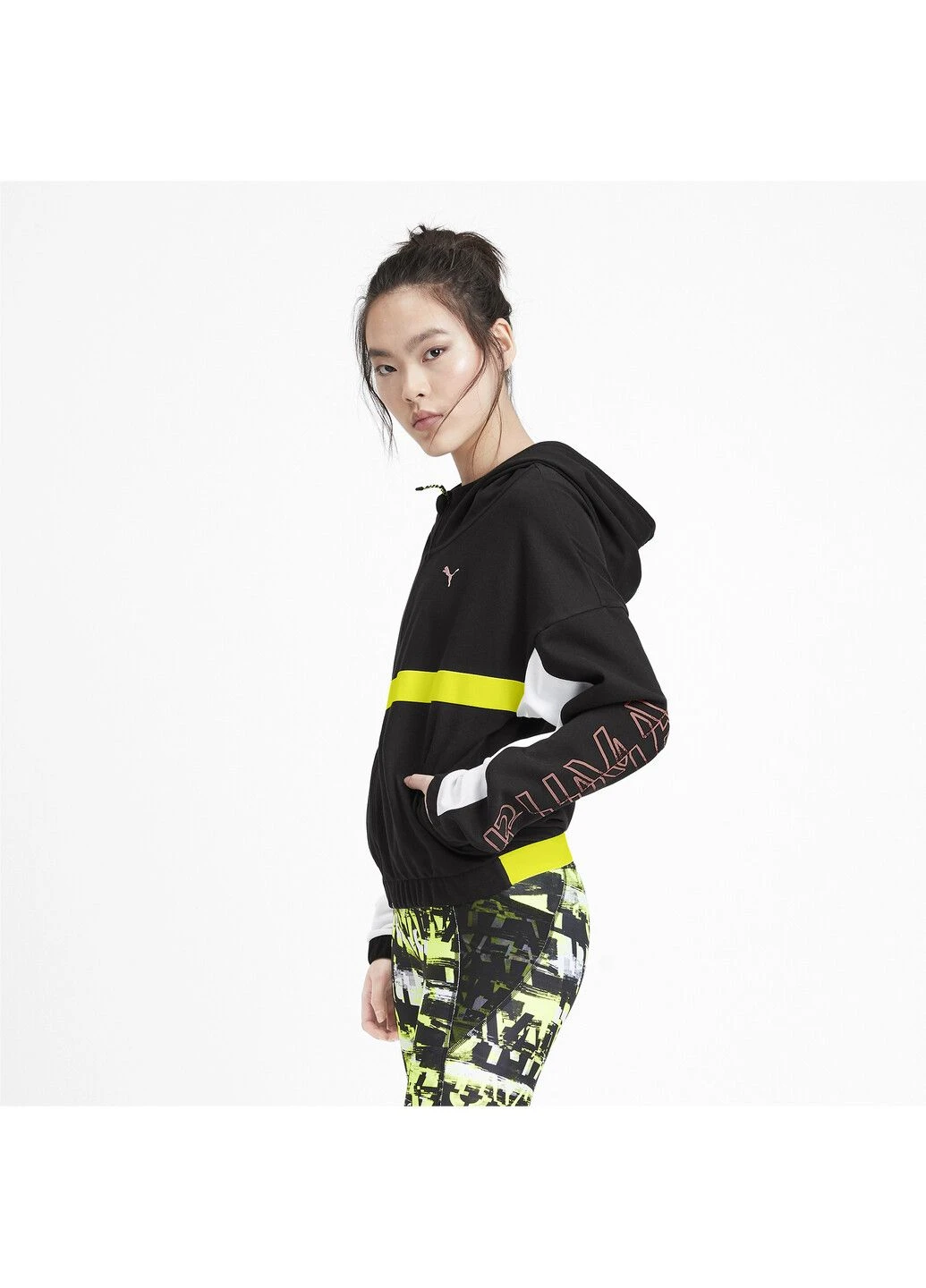 Черная демисезонная олімпійка Puma