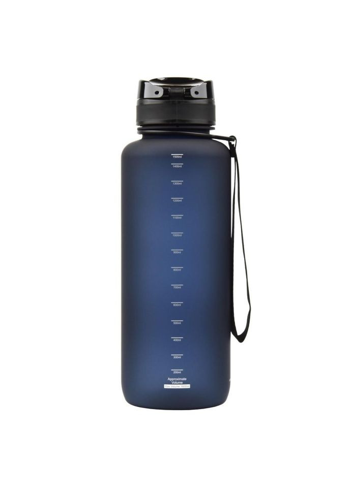 Бутылка для воды UZSPACE 3056(Dark-Blue) 1500 мл, темно-синяя No Brand (339777767)