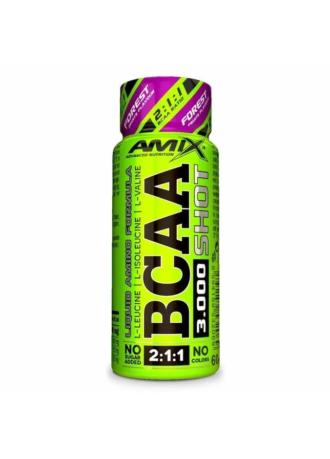 Амінокислоти BCAA Shot лісові ягоди 60 мл Amix (361401714)