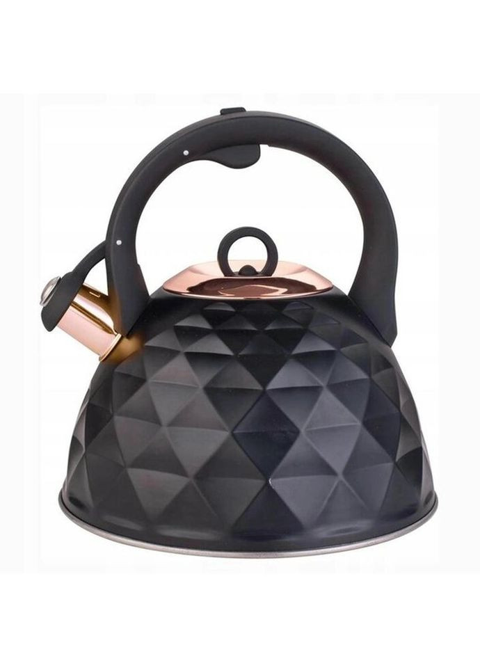 Чайник со свистком KM-0867 3 л черный Kamille (296624766)