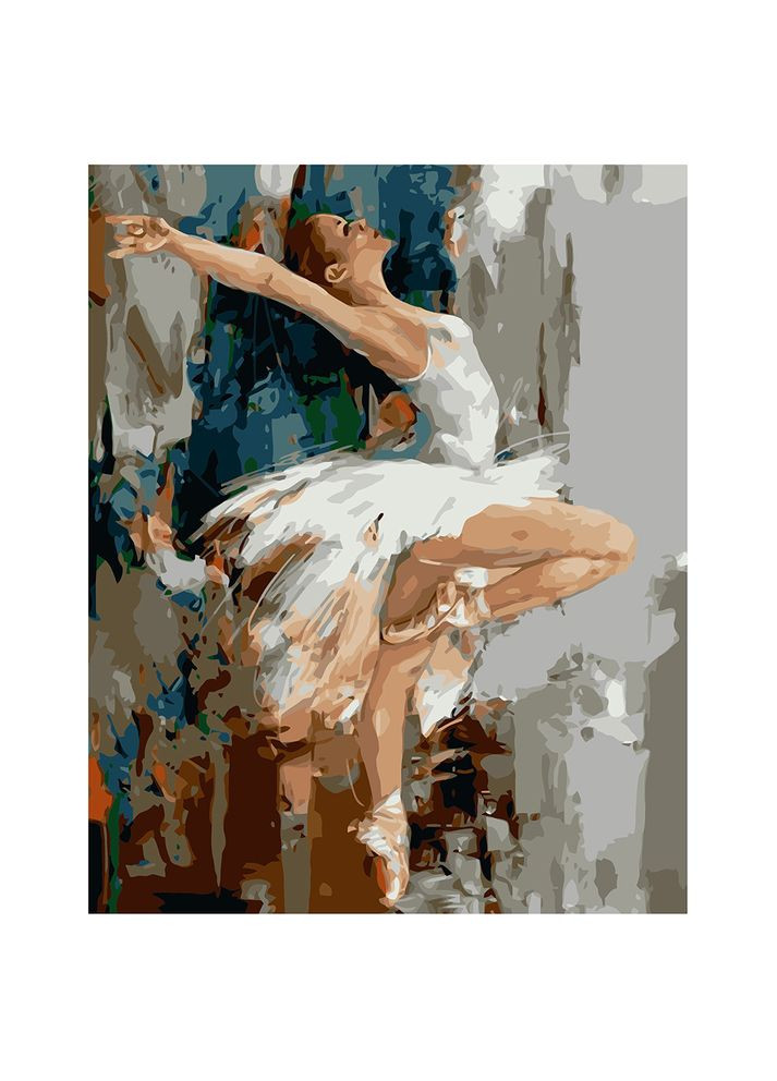 Картина по номерам Балерина см для творчества рисование декор для дома Strateg (369759960)