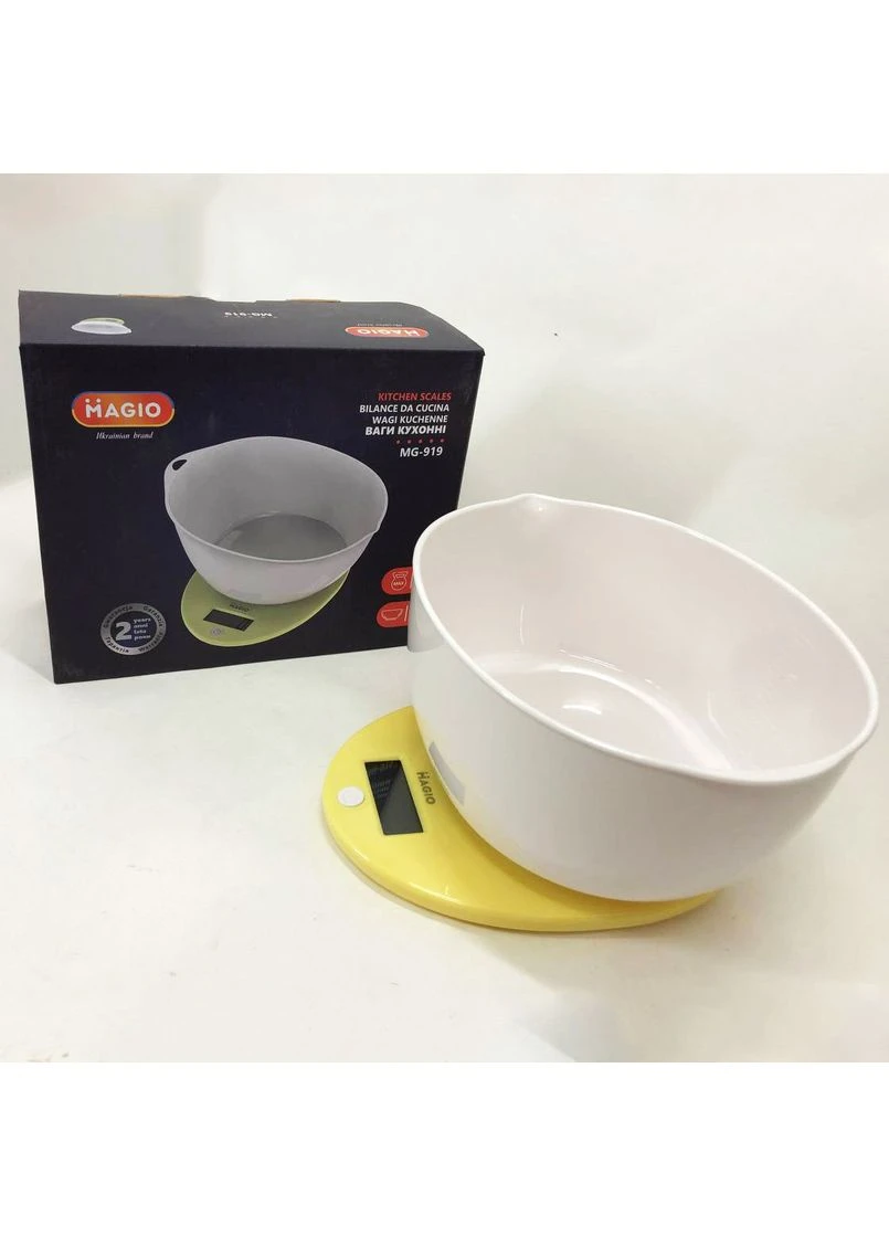 Кухонные весы для пищевых продуктов MG-919, Весы кухонные с цифровым экраном MY-89 Magio (385384000)