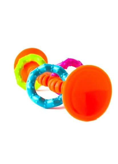 Прорізувач брязкальце силіконовий 15х5 см Fat Brain Toys (389080300)