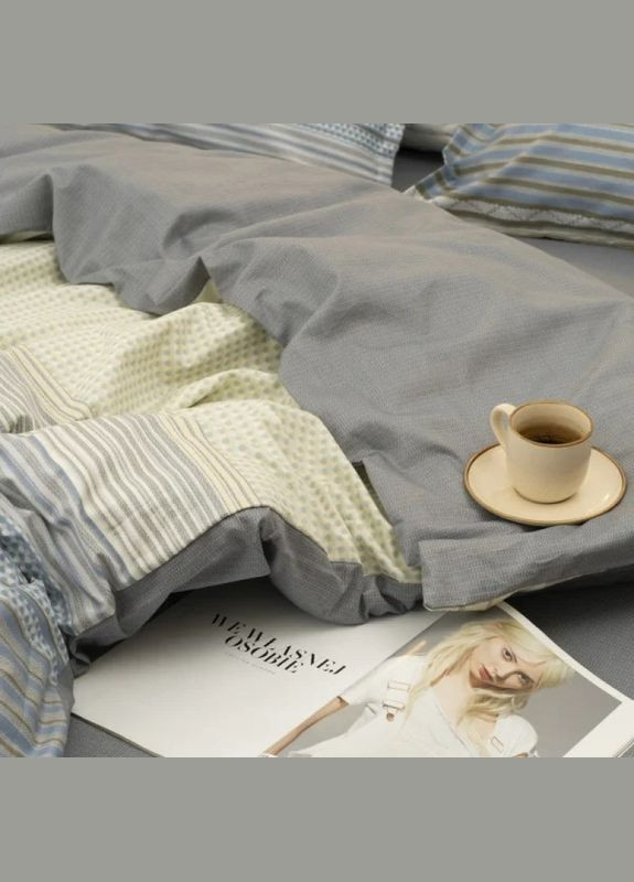 Постільна білизна Tiare сатин Deluxe — L-002 двоспальна Viluta (304574421)