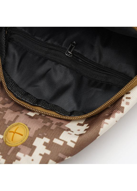 Сумка чоловіча планшет для документів рюкзак слінг в дорогу сумочка для телефону Коричневий 34780 Monsen (351489094)