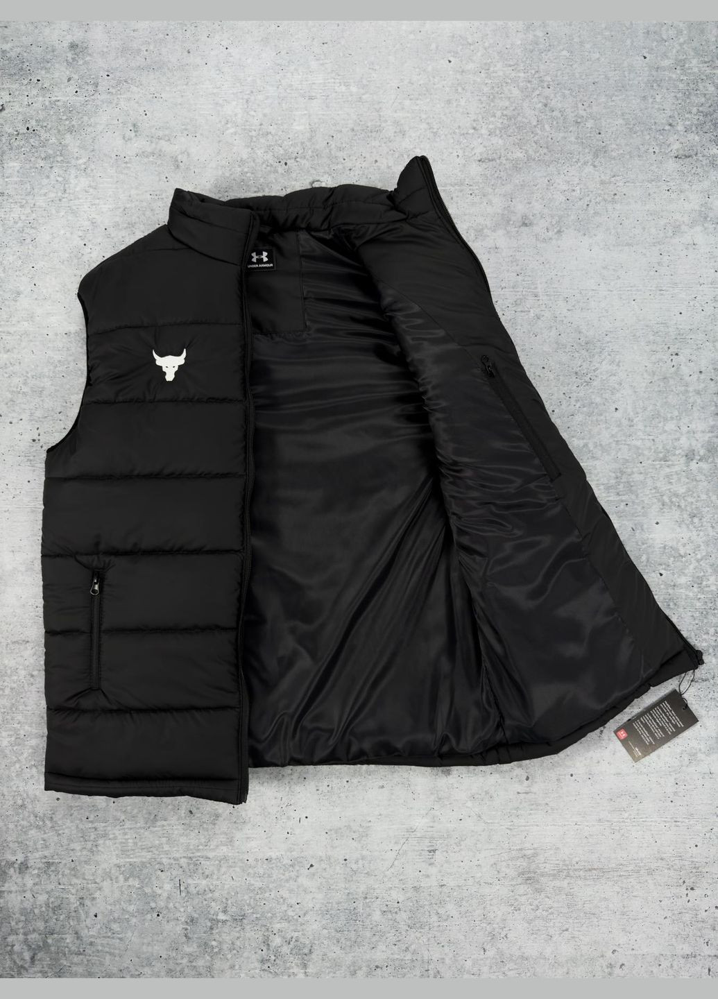 Жилет Under A. чорний No Brand (341285054)