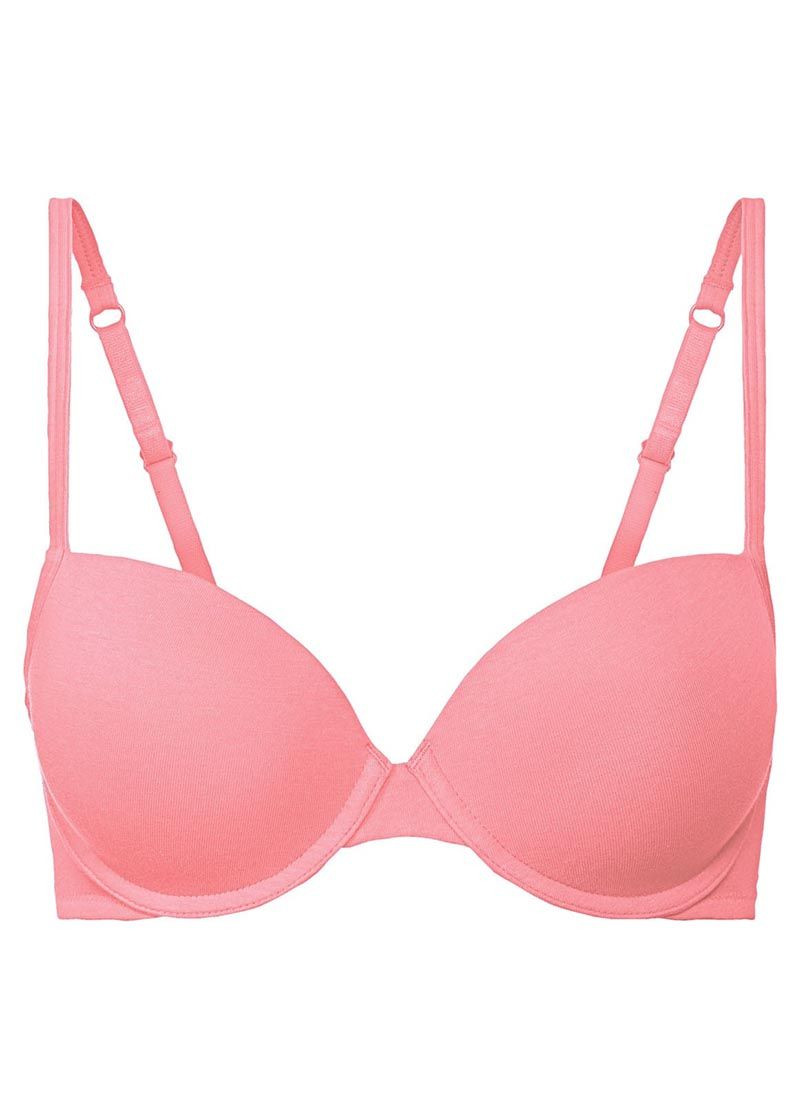 Светло-розовый бюстгальтер Esmara с косточками трикотаж