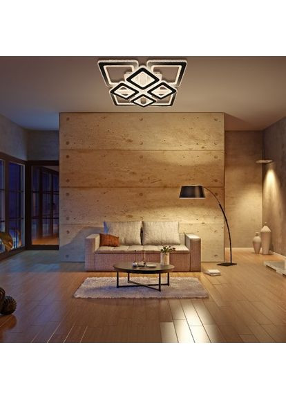 Світлодіодна накладна люстра AL6168ARD VIVID 177Вт білий Ardero (365651029)