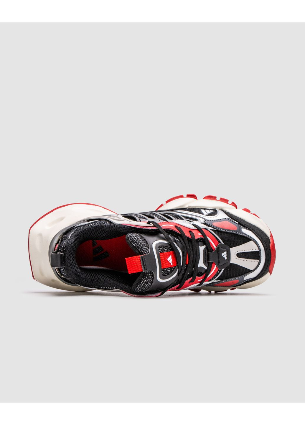 КРОССОВКИ ЖЕНСКИЕ ADIDAS VENTO XLG DELUXE BLACK / RED / SILVER АДИДАС ВЕНТО XLG ДЕЛЮКС No Brand чёрные демисезоны (367172248)