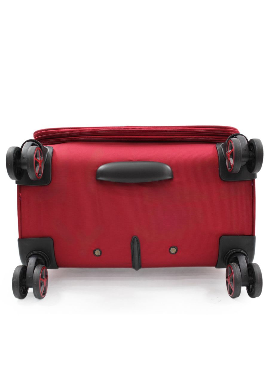 Набор чемоданов Франция (L M S+BC-4шт) ткань красный/ 21505 Snowball (324801749)
