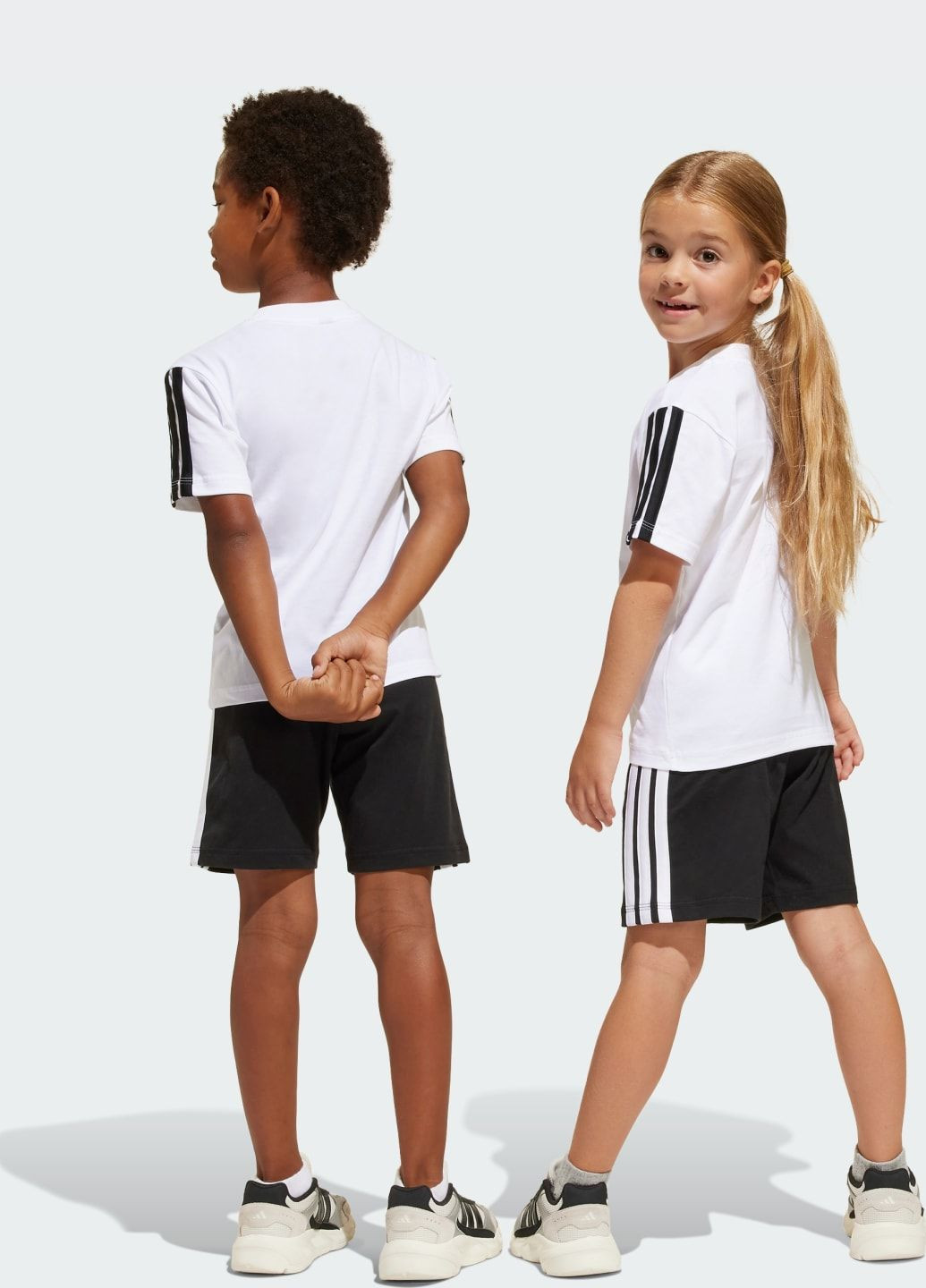 Комплект: футболка и шорты Essentials Kids adidas (315363484)