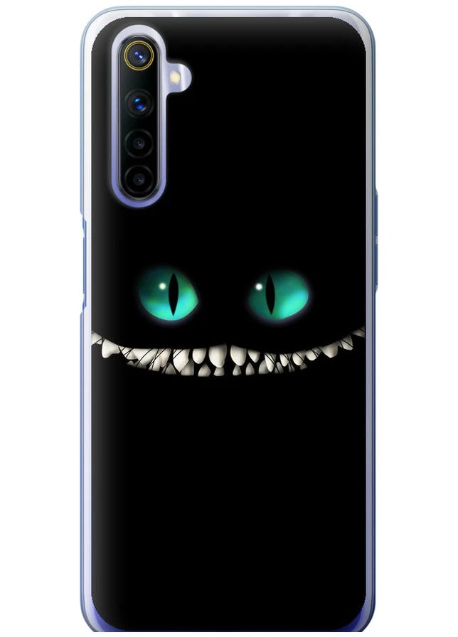 2D пластиковый чехол 'Чеширский кот' для Endorphone Realme 6 (308367273)