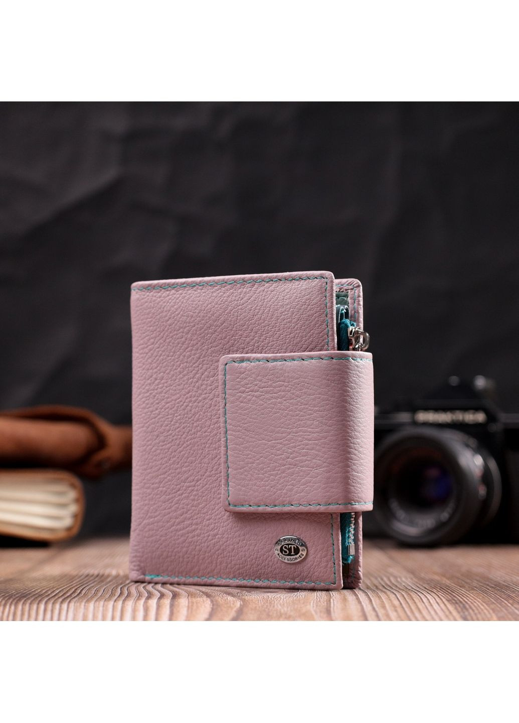 Жіночий шкіряний гаманець st leather (288186843)