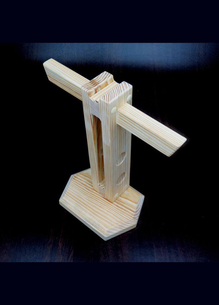 Стійка для навушників з дерева Еванс бланже (НУП-001401) No Brand (328415090)