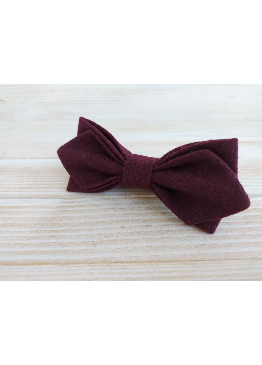 Галстук бабочка вишневая однотонная Major Style (366036898)