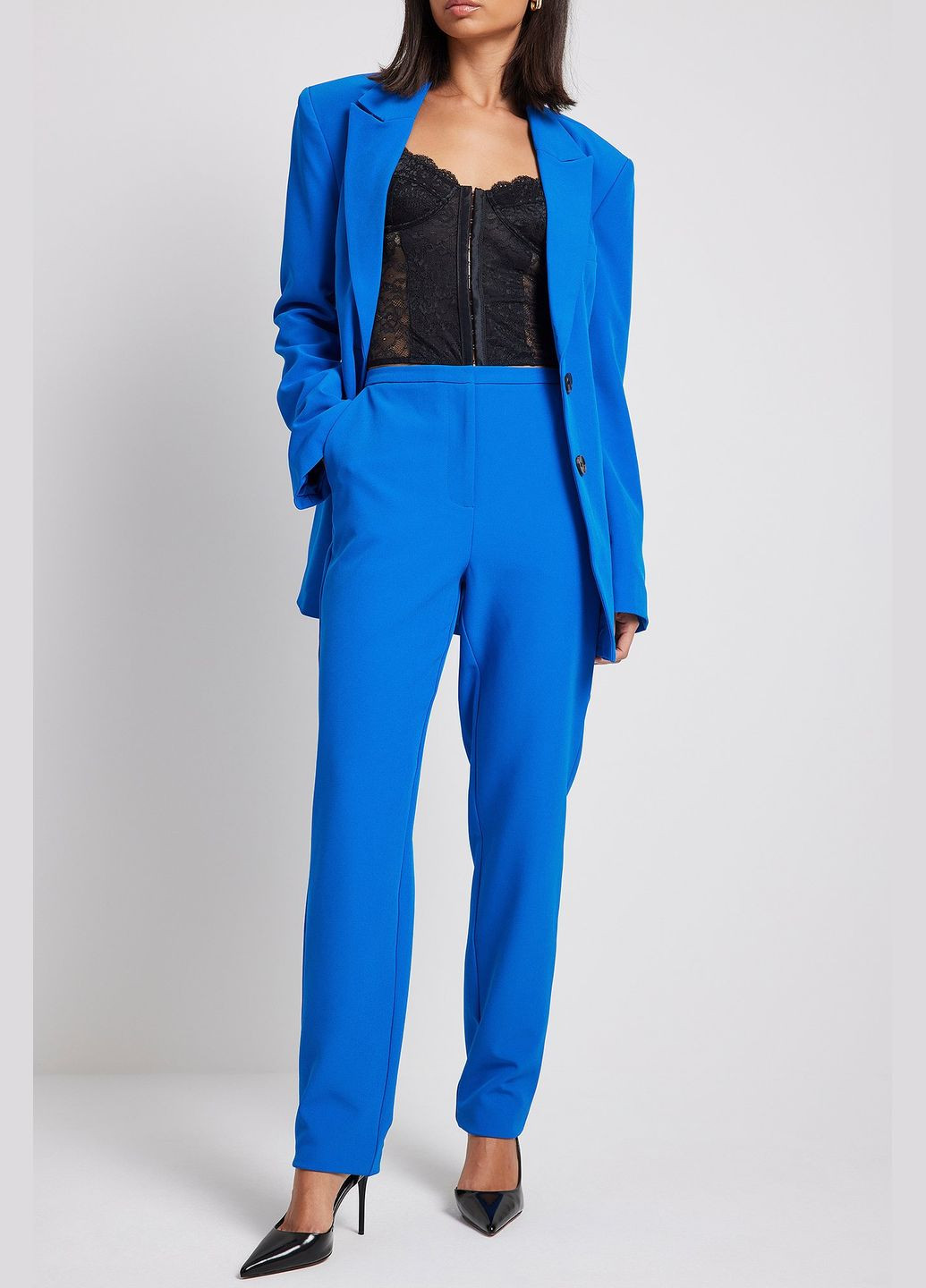 Брюки демисезон,синий, NA-KD (291138893)