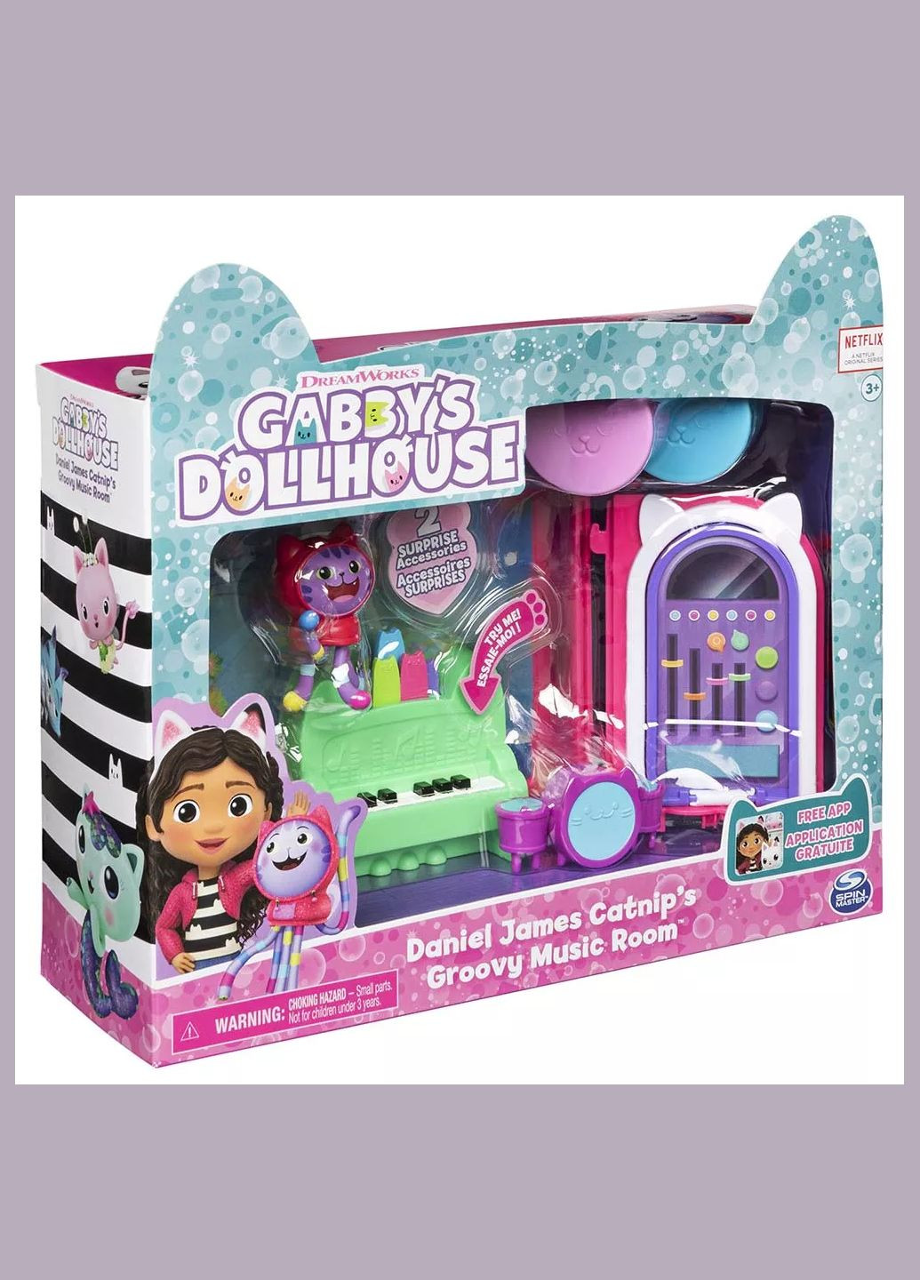 Ігровий набір Музична зала діджея Нявкота (SM36203/6065830) Gabby's Dollhouse (331791145)