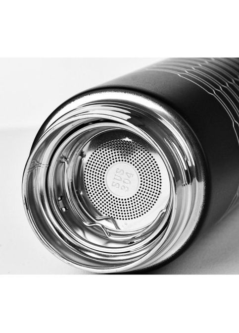 Офісний термос із вбудованим фільтром MT-4922 500мл вакуумний термос нержавіюча сталь Червоний Stenson (326811582)