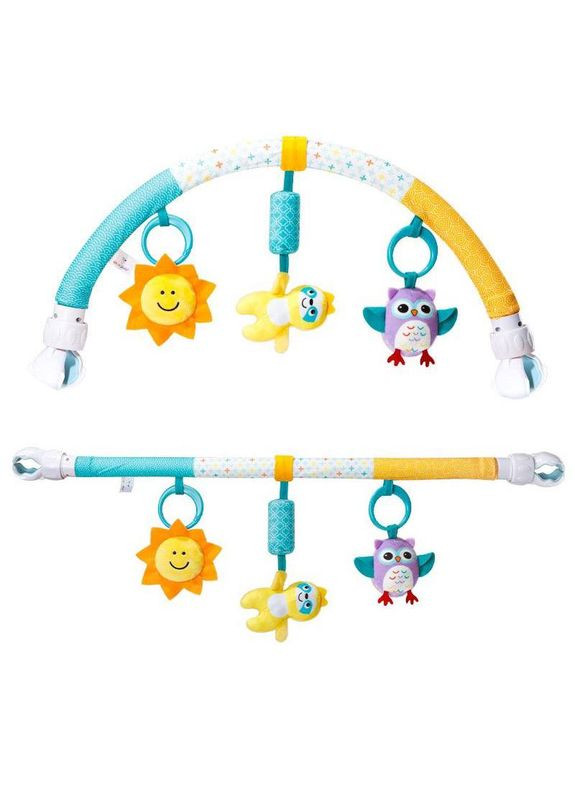 Дитяча універсальна розвиваюча дуга HB 0071 AB з підвісними елементами Лінивець Том.М (327797036)