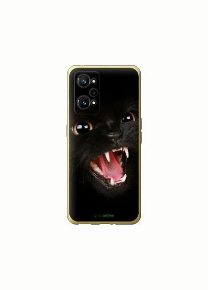 Чехол на Realme GT Neo 3T Чёрная кошка "932u-2960-2448" Endorphone (380374235)