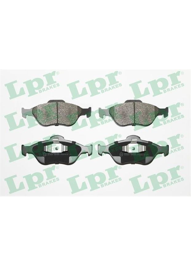 Колодка гальмівна диск. FORD FIESTA, FUSION, MAZDA 2 передн. (вир-во ) LPR (368899058)