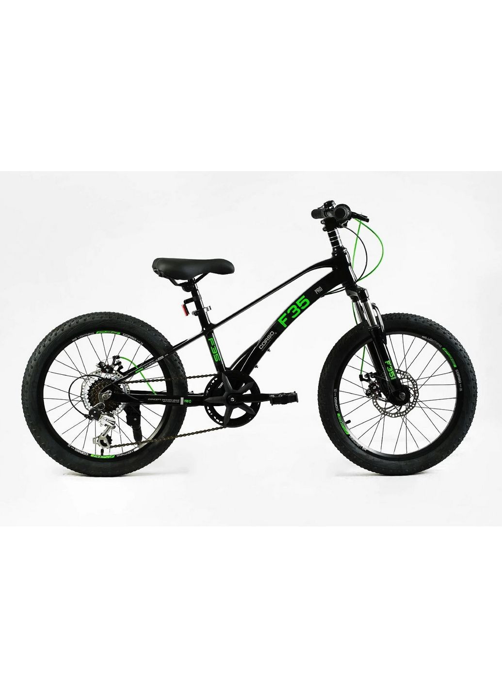 Дитячий спортивний велосипед "Shimano Revoshift" магнієва рама, 7 швидкостей Corso (288047810)