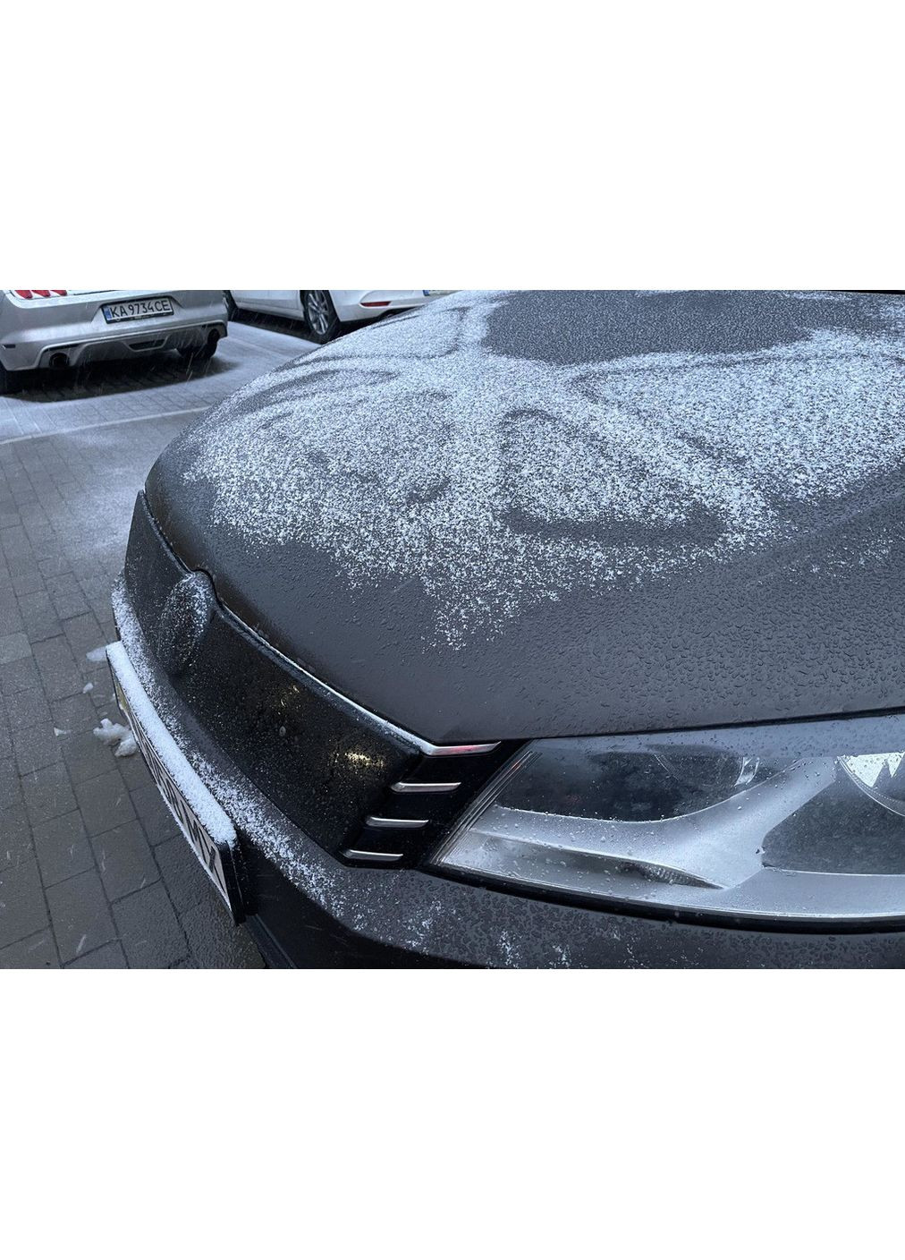 Зимняя решетка (EU/USA) Матовый для Volkswagen Passat B7 2012-2015 гг Digital Designs (389783382)
