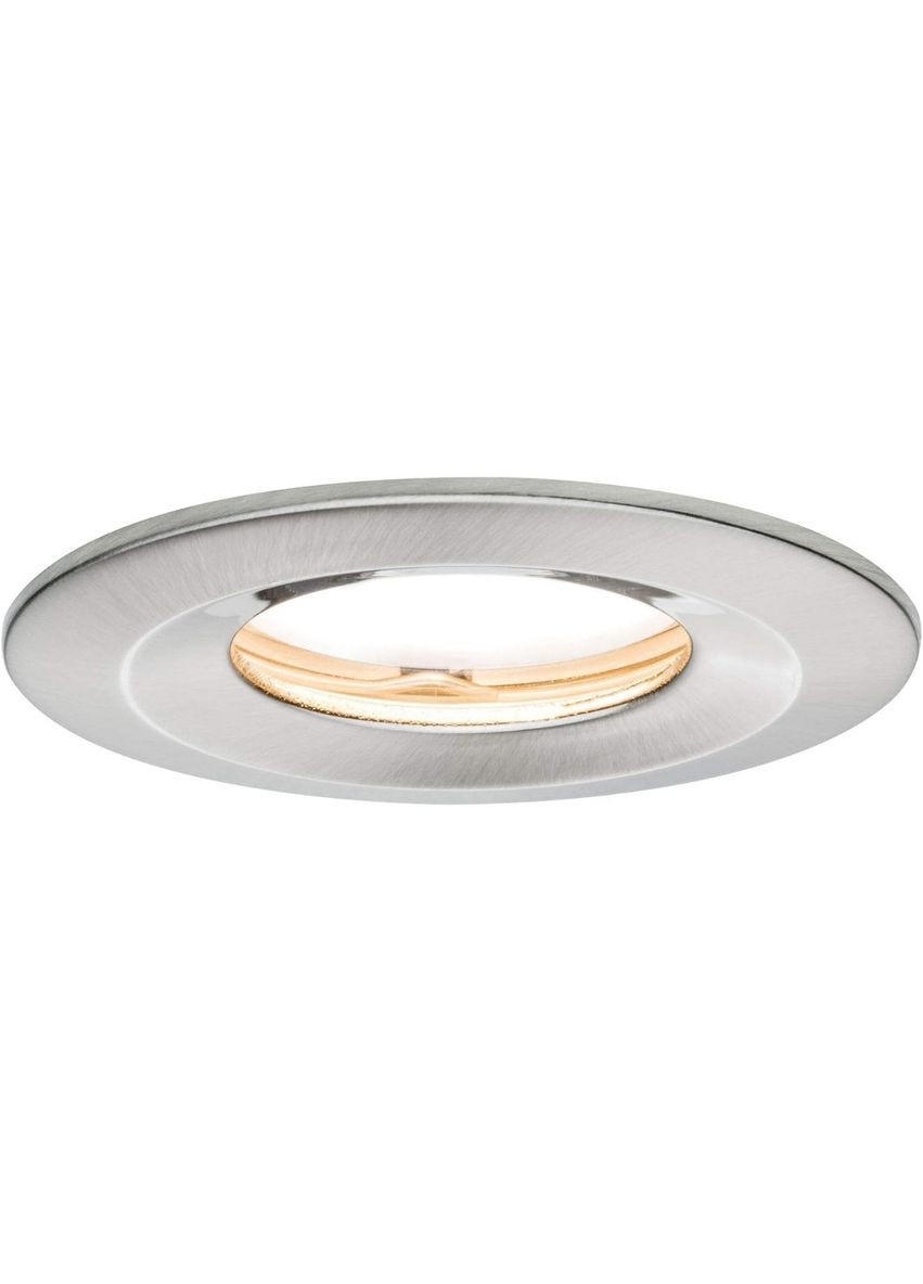 93882 вбудований світильник Coin Slim, IP65, регульований, світлодіодний, 6.8 Вт, 230 В, 51 мм Paulmann (372154171)