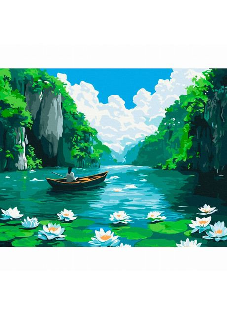 Картина за номерами Там, де спокій 40х50 см (BS54240) Brushme (370255983)