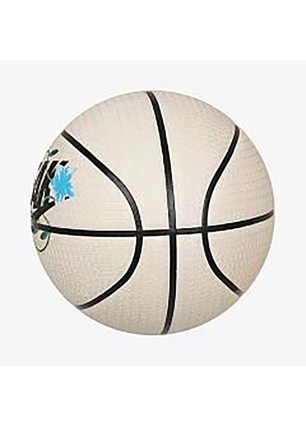 М'яч баскетбольний PLAYGROUND 8P 2.0 G ANTETOKOUNMPO DEFLATED PALE Блідо-слонова кістка, Чорний Nike (302286912)