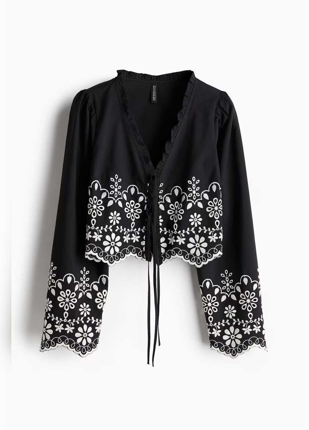 Чорна блузка H&M