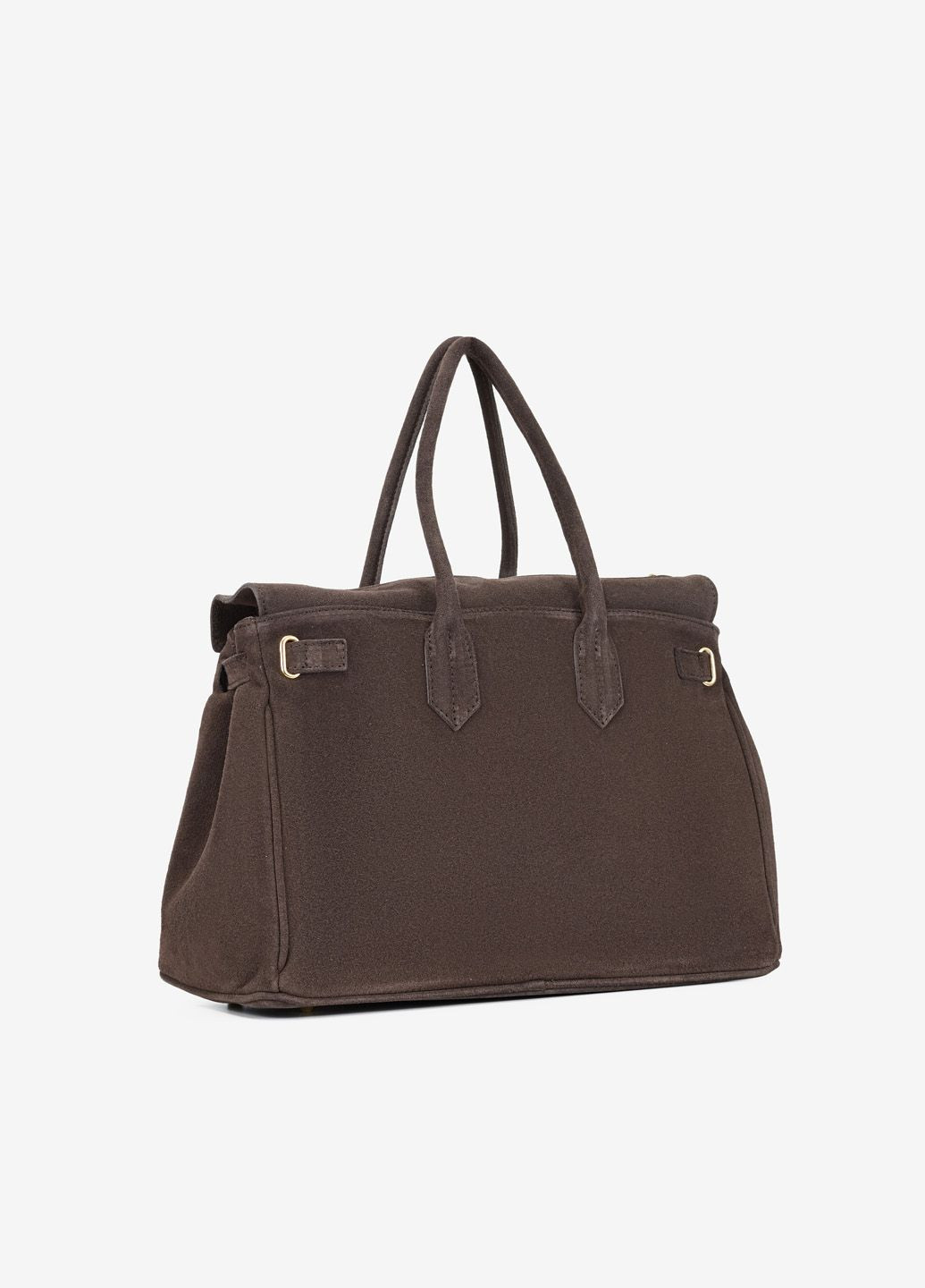 Сумка жіноча замшева тоут велика Tote Regina Notte (369446239)