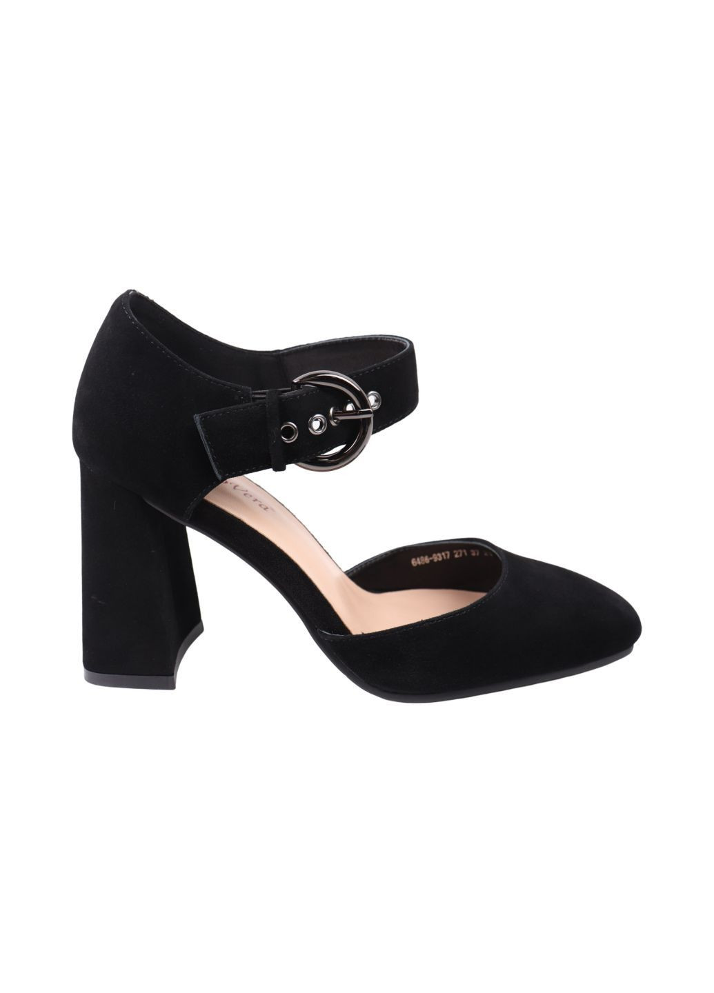 Angelo Vani Туфли женские черные натуральная замша черный з, турция — (329296879)